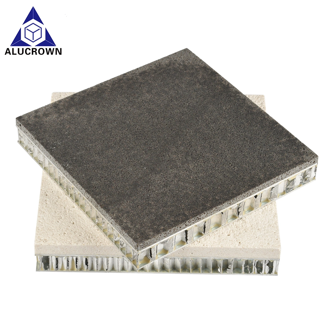 Marble Stone Coated Aluminum Honeycomb Panel for Curtain Wall Decorative with Stone Grain