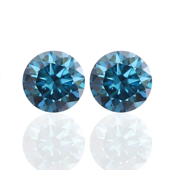 Blue Cubic Zirconia Vvs Various Cut Loose Stones Customers′ Requst Sizes Wholesale CZ Stones for Women Jewelry