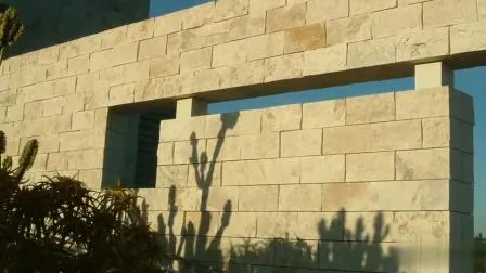 Yellow Travertine Slate Paving Floor Stone Tiles