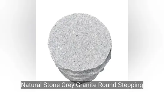 Custom Shape Round Granite Stepping Stones for Gardens