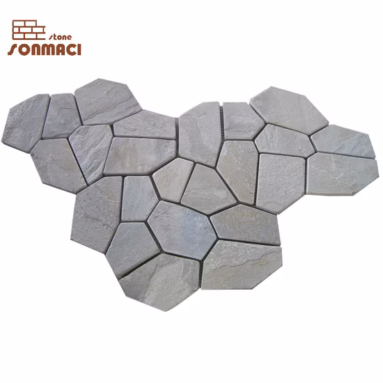 Natural Slate Garden Flagstone Flooring Tile