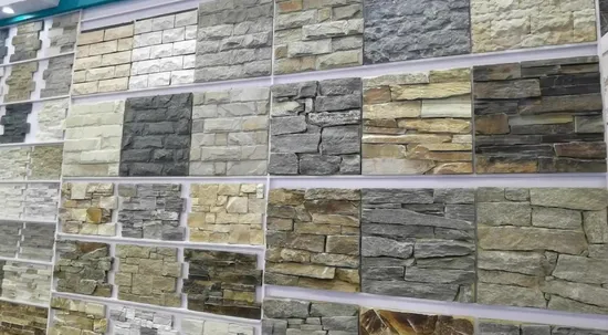 Cultured Natural Stone Tiles with Split Face 