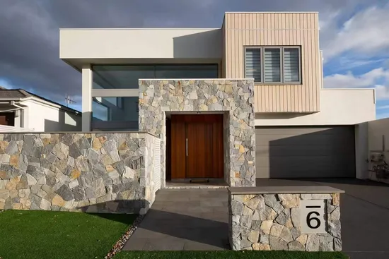 Random Shape Yellow Slate Loose Stone for Garden Villa Exterior Wall Siding 