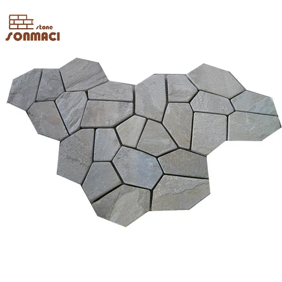 Natural Slate Garden Flagstone Flooring Tile 