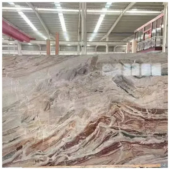 Chinese Wooden Marble Ledger Panels for Wall Cladding Projects 